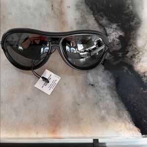 Black matte Aviator Sunglasses